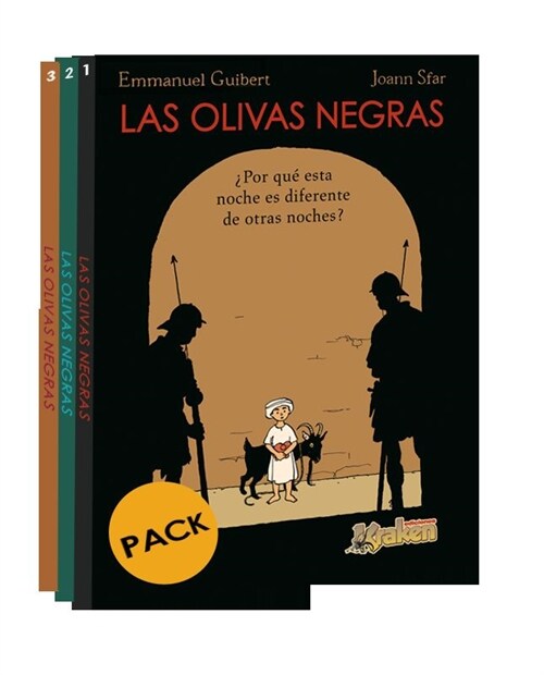 PACK LAS OLIVAS NEGRAS (3 VOLS.)(COMIC) (Hardcover)