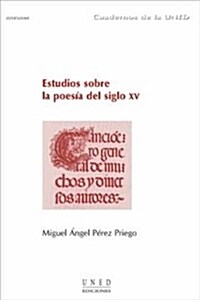 ESTUDIOS SOBRE LA POESIA  DEL SIGLO XV (Digital Download)