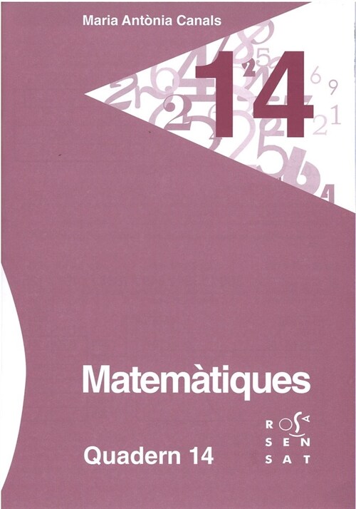 MATEMATIQUES. QUADERN 14 (Paperback)