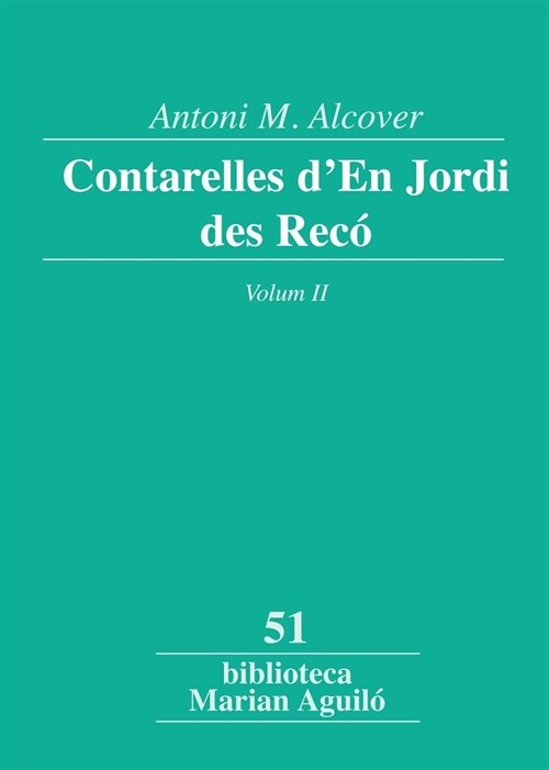 (2) CONTARELLES DEN JORDI DES RECO, VOL.2 (Paperback)