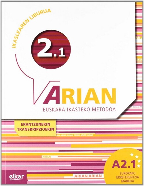 ARIAN A2.1 (IKASLEAREN LIBURUA) (Paperback)