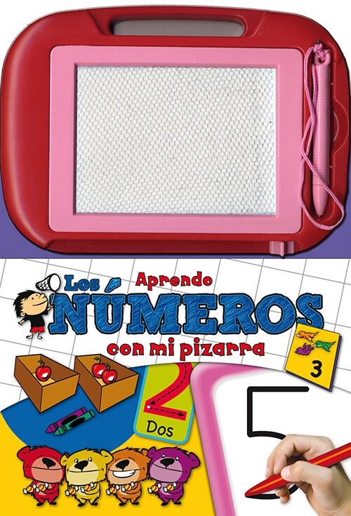 APRENDO LOS NUMEROS CON MI PIZARRA (Book)