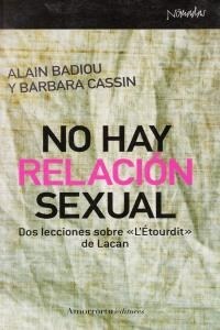 NO HAY RELACION SEXUAL (Paperback)