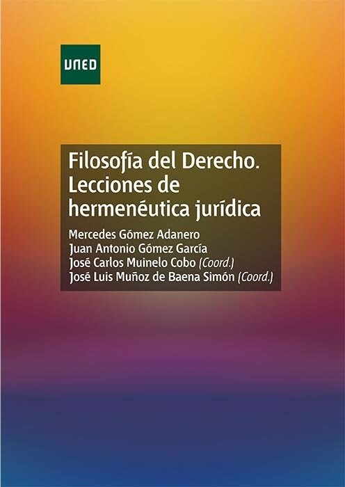 FILOSOFIA DEL DERECHO : LECCIONES DE HERMENEUTICA JURIDICA (Paperback)