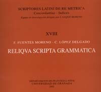 (XVIII) RELIQUA SCRIPTA GRAMMATICA (Paperback)