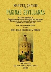 PAGINAS SEVILLANAS (1894) (Paperback)