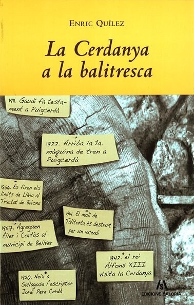 CERDANYA A LA BALITRESCA (Paperback)