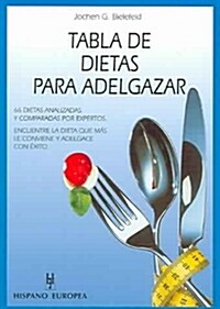 TABLA DE DIETAS PARA ADELGAZAR (Paperback)