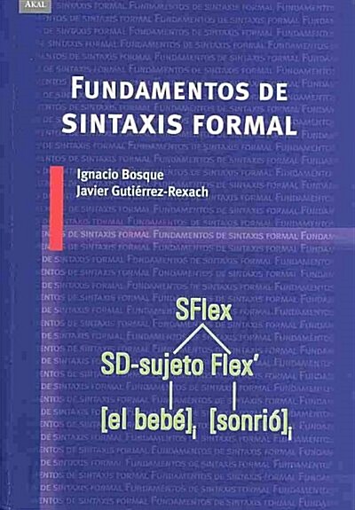 FUNDAMENTOS DE SINTAXIS FORMAL (Paperback)