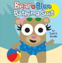 Honey Bear's blue bathing suit