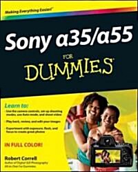 Sony Alpha Slt-A35 / A55 for Dummies (Paperback)