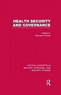 Health Security and Governance (Multiple-component retail product)