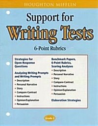 Houghton Mifflin English: Support for Writing Test 6 PT Level 5 (Paperback)