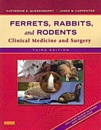 Ferrets, Rabbits, and Rodents : Clinical Medicine and Surgery (Paperback, 3 Revised edition)