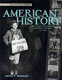 [중고] American History (Student): Observations & Assessments from Early Settlement to Today (Paperback, Student)