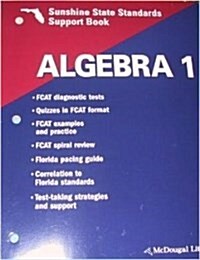 McDougal Littell High School Math Florida: Sunshine State Standards Book Student Algebra 1 (Paperback)