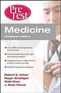 Medicine Pretest Self-Assessment and Review (Paperback, 13)