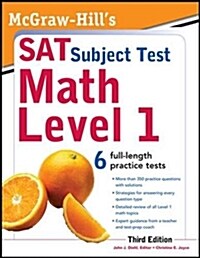 McGraw-Hills SAT Subject Test Math Level 1, 3rd Edition (Paperback, 3, Revised)