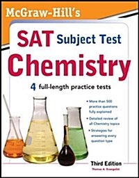 [중고] McGraw-Hill‘s SAT Subject Test Chemistry, 3rd Edition (Paperback, 3, Revised)