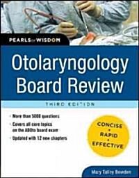 Otolaryngology Board Review (Paperback, 3)