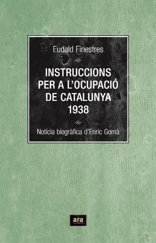 INSTRUCCIONS PER A LOCUPACIO DE CATALUNYA (Hardcover)