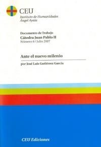 ANTE EL NUEVO MILENIO (Paperback)