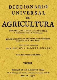 DICCIONARIO UNIVERSAL DE AGRICULTURA (16 TOMOS) (Paperback)