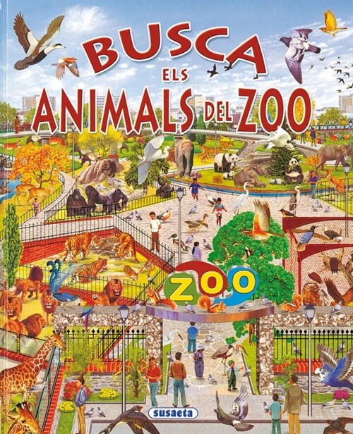 BUSCA ELS ANIMALS DEL ZOO (Hardcover)