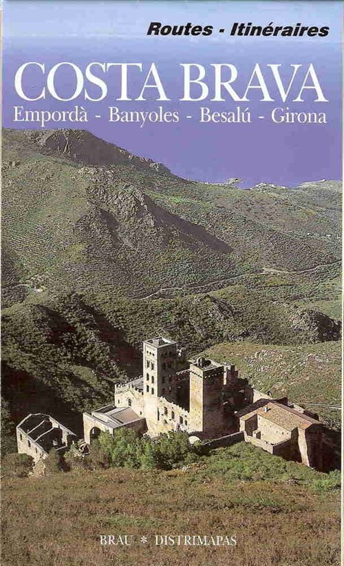 COSTA BRAVA: EMPORDA, BANYOLES, BESALU, GIRONA (Sheet Map)