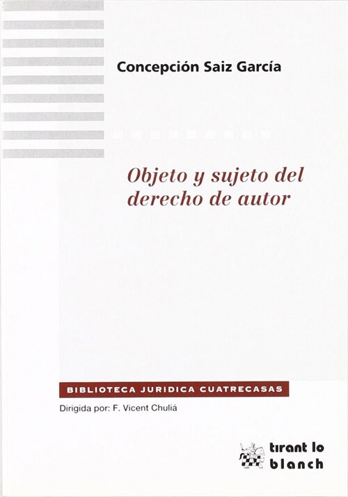 OBJETO Y SUJETO DEL DERECHO DE AUTOR (Paperback)