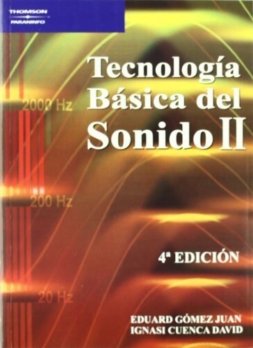 TECNOLOGIA BASICA DEL SONIDO; VOL.2 (Paperback)