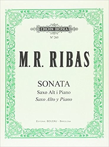 SONATA SAXO ALTO MI BEMOL Y PIANO (Paperback)