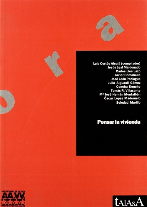 PENSAR LA VIVIENDA (Paperback)