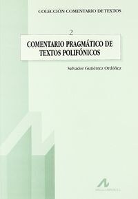 COMENTARIO PRAGMATICO DE TEXTOS POLIFONICOS (Paperback)