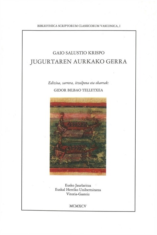 JUGURTAREN AURKAKO GERRA : GAIO SALUSTIO KRISPO (Paperback)