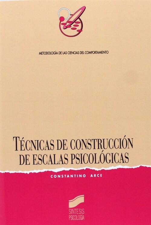 TECNICAS DE CONSTRUCCION DE ESCALAS PSICOLOGICAS (Paperback)