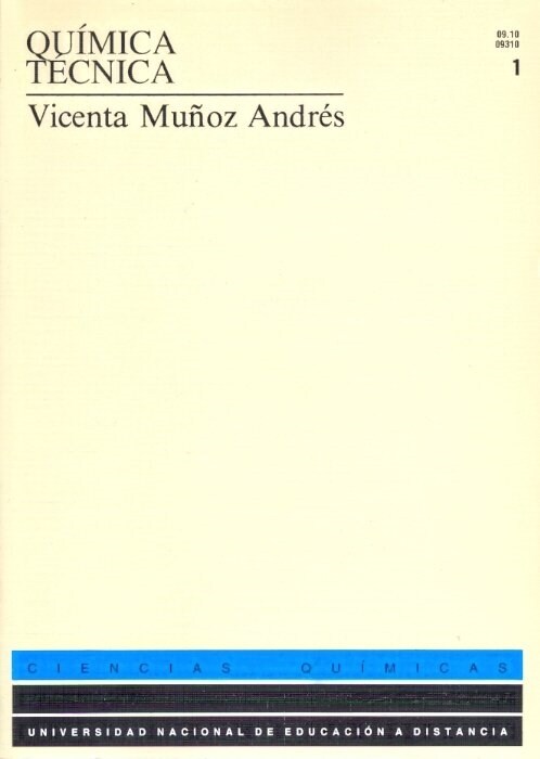 QUIMICA TECNICA; T.1 (Paperback)