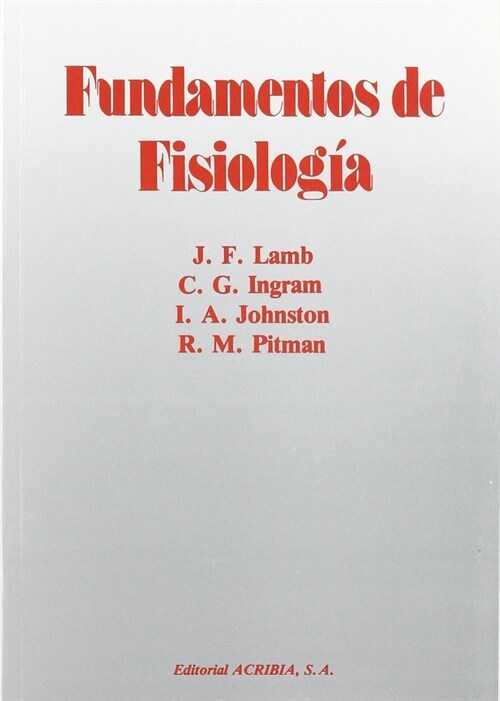 FUNDAMENTOS DE FISIOLOGIA (Paperback)