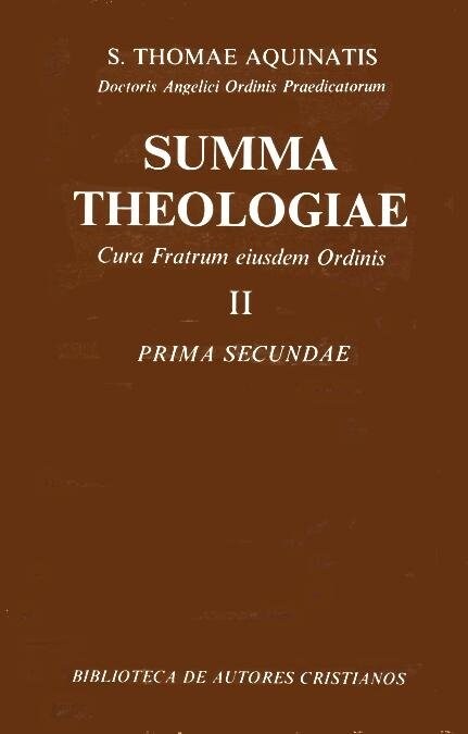 PRIMA SECUNDAE (SUMMA THEOLOGIAE; T.2) (Hardcover)