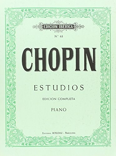 ESTUDIOS. ED.COMPLETA OP.10 Y 25 (Paperback)