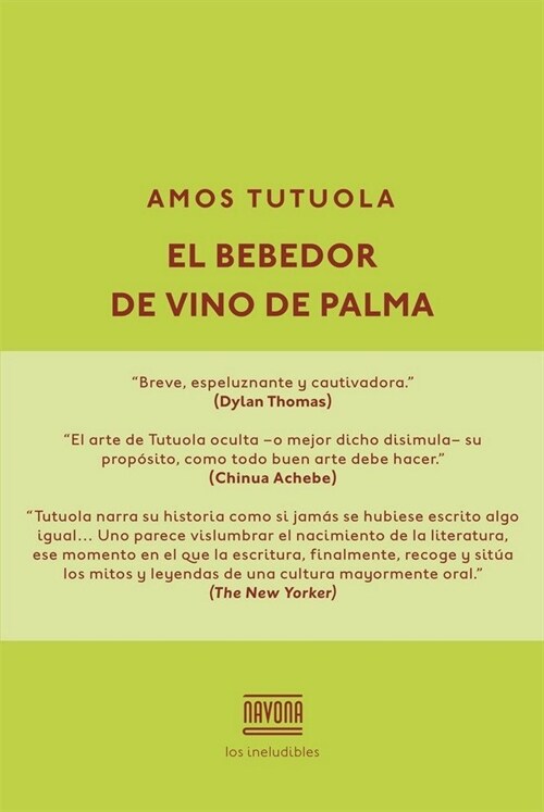EL BEBEDOR DE VINO DE PALMA (Book)