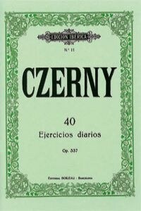 40 EJERCICIOS DIARIOS OP.337 (Paperback)