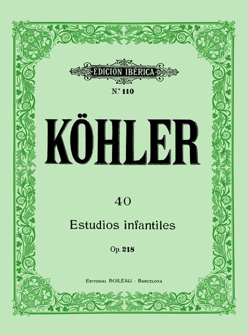 40 ESTUDIOS INFANTILES OP.218 (Sheet Music)