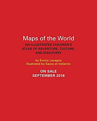 [중고] Maps of the World: An Illustrated Children‘s Atlas of Adventure, Culture, and Discovery (Hardcover)