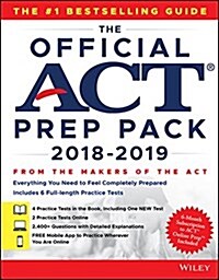 The Official ACT Prep Pack with 6 Full Practice Tests (4 in Official ACT Prep Guide + 2 Online) (Paperback)