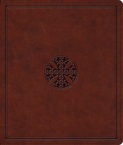 ESV Journaling Bible (Trutone, Brown, Mosaic Cross Design) (Imitation Leather)