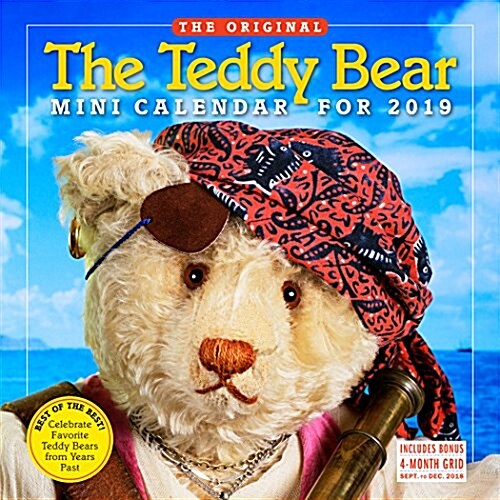The Teddy Bear Mini Wall Calendar 2019 (Mini)