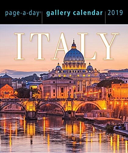 Italy Page-A-Day Gallery Calendar 2019 (Daily)