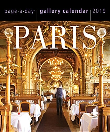 Paris Page-A-Day Gallery Calendar 2019 (Desk)