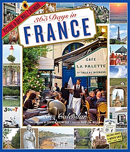 365 Days in France Picture-A-Day Wall Calendar 2019 (Wall)
